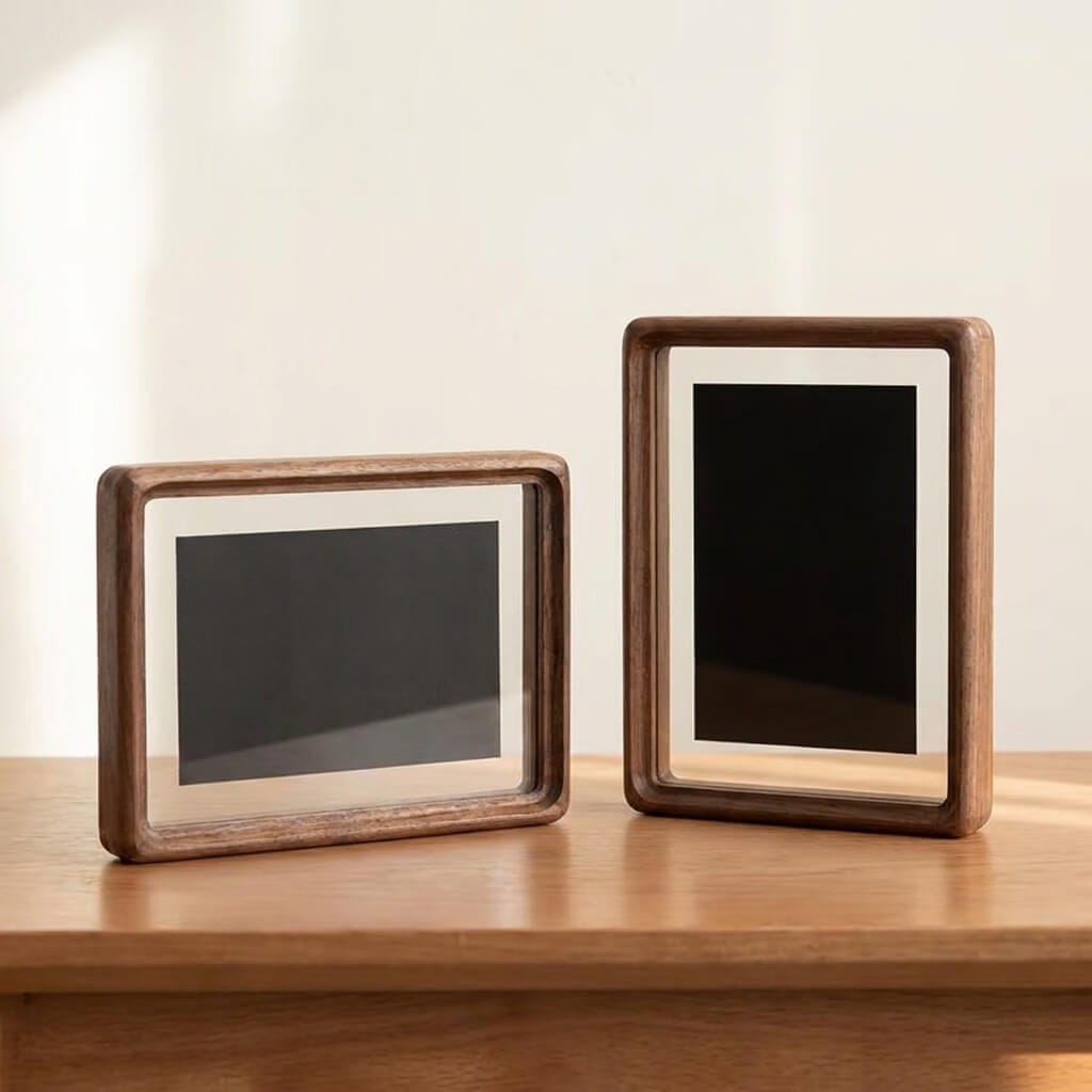 Moon Frame — Acrylic Floating Wood Picture Frame | HanSimon Moon Frame — Acrylic Floating Wood Picture Frame - Image 5