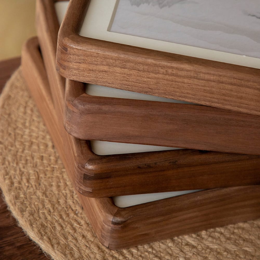 Bless Frame — Classic Round Corner Solid Wood Picture Frame | HanSimon Bless Frame — Classic Round Corner Solid Wood Picture Frame - Image 4