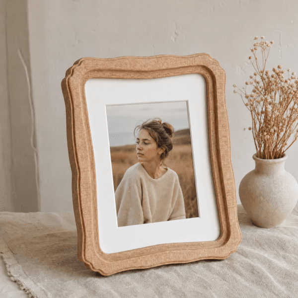 Grove Frame — Curvy Solid Wood Picture Frame