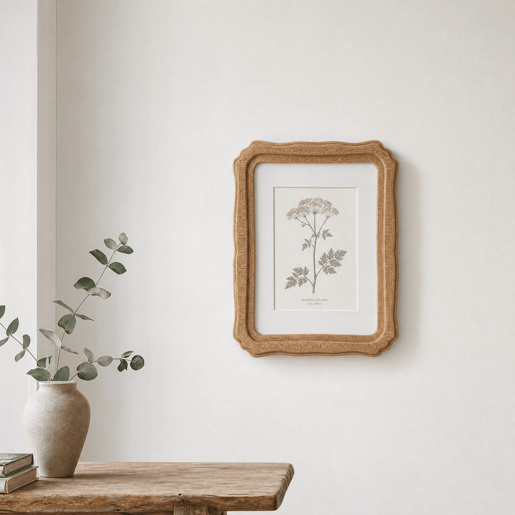 Grove Frame — Curvy Solid Wood Picture Frame | HanSimon Grove Frame — Curvy Solid Wood Picture Frame - Image 2