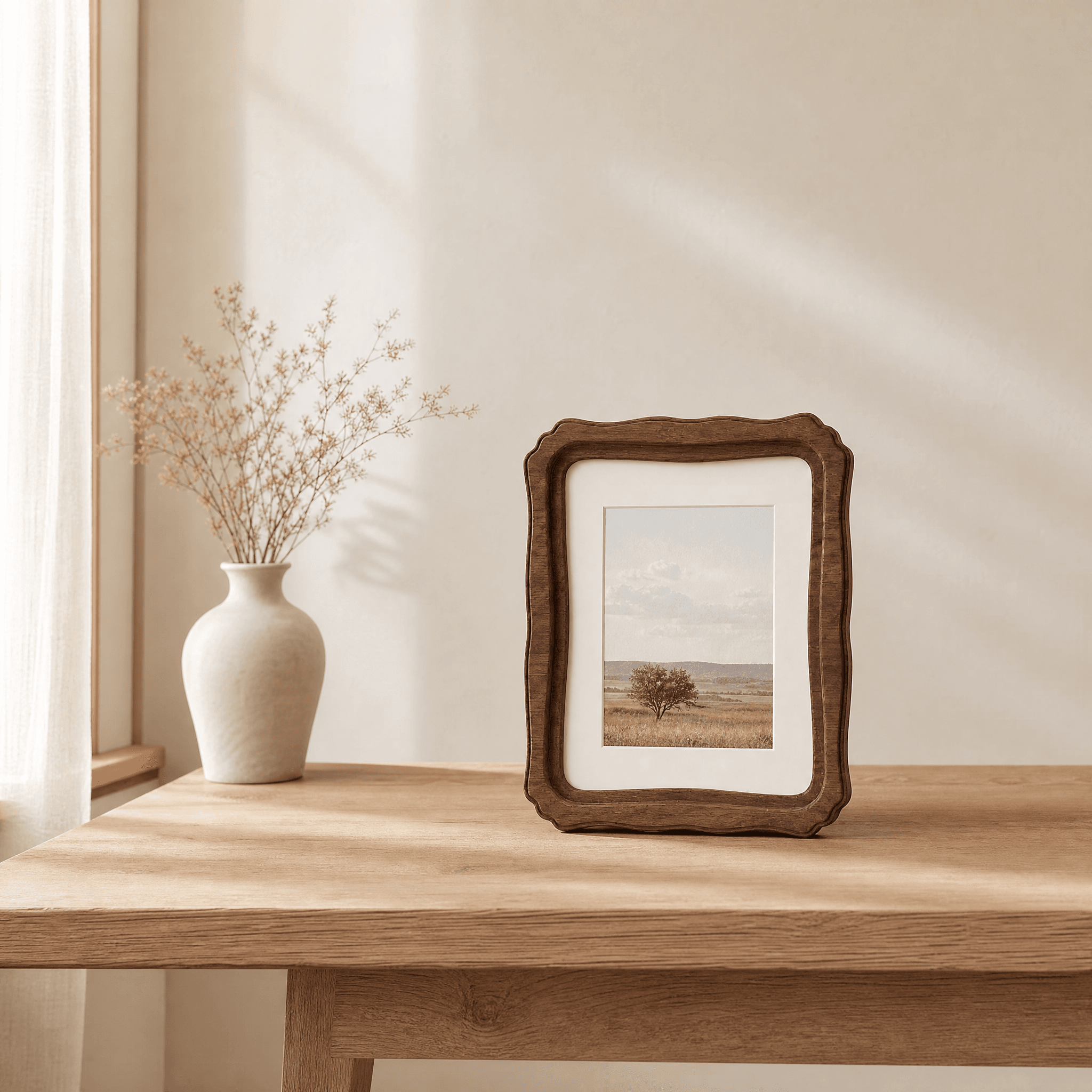 Grove Frame — Curvy Solid Wood Picture Frame | HanSimon Grove Frame — Curvy Solid Wood Picture Frame - Image 8