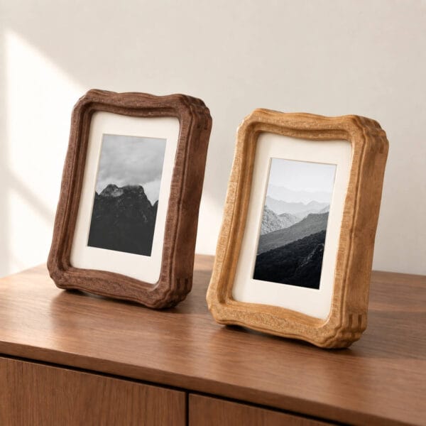 Grove Frame — Curvy Solid Wood Picture Frame