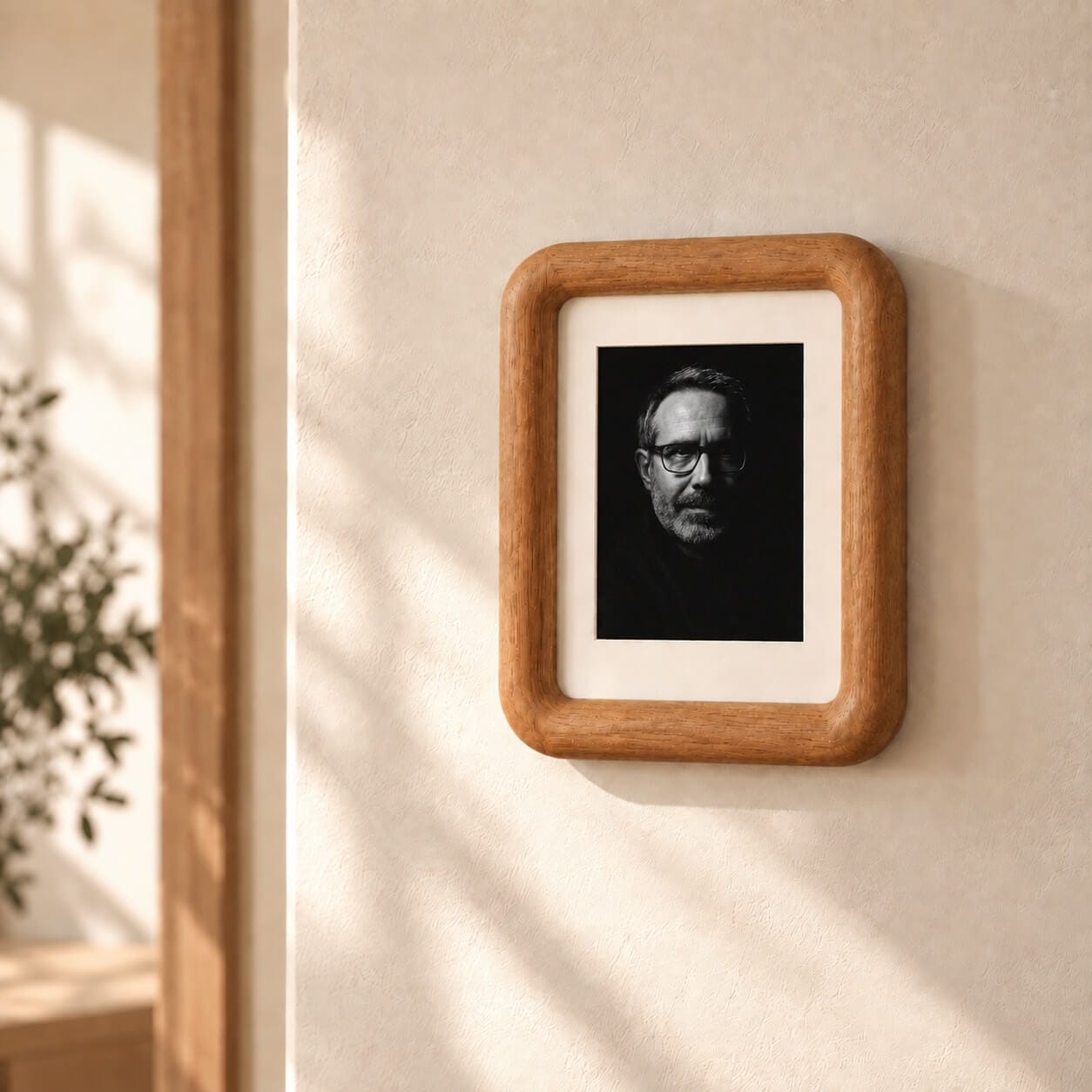 Cloud Frame — Rounded Solid Wood Picture Frame with Mat | HanSimon Cloud Frame — Rounded Solid Wood Picture Frame with Mat - Image 10