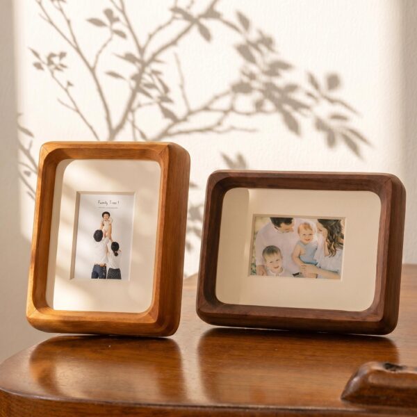 Hansimon Home | HanSimon Memento Frame — Vintage Small Solid Wood Picture Frame