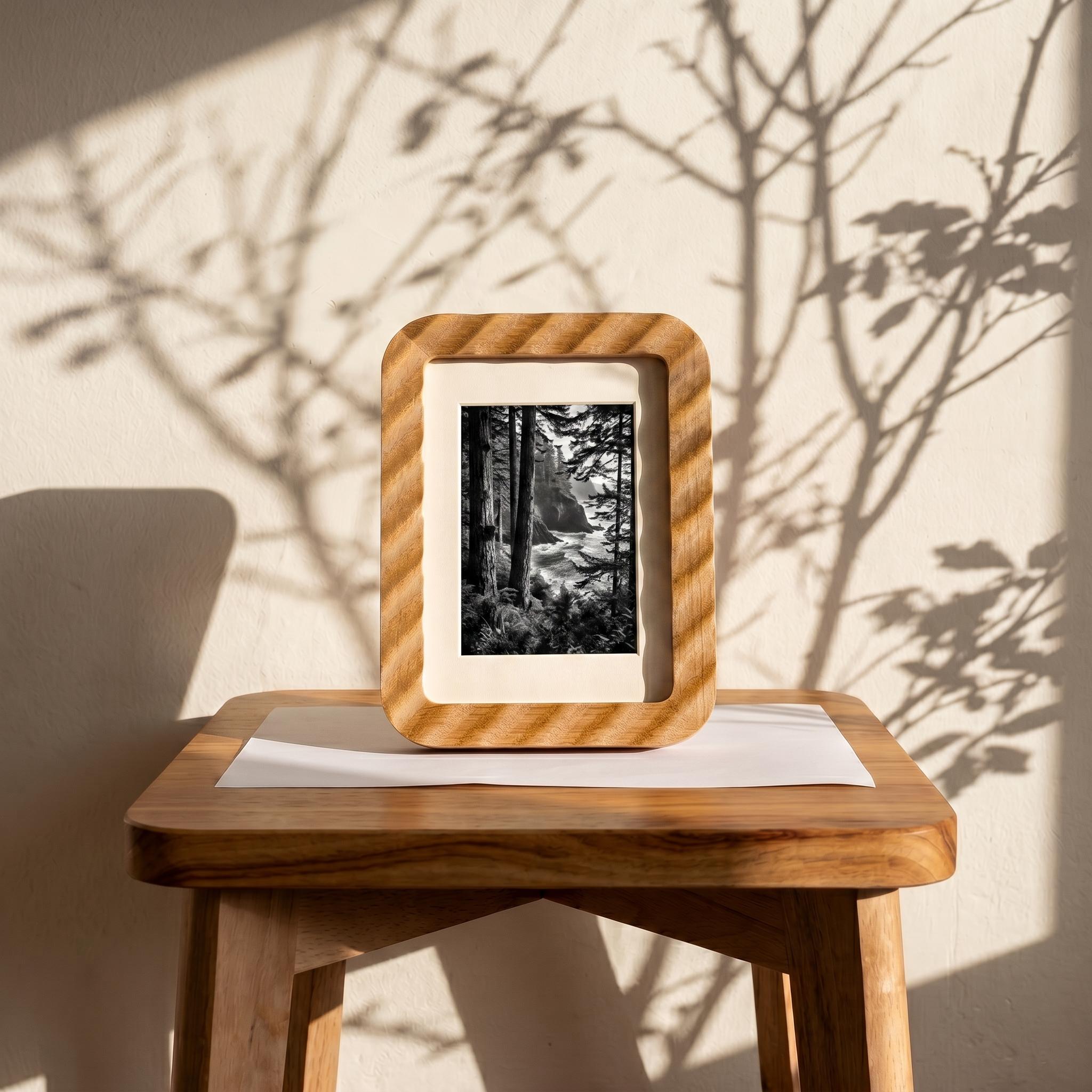 Twist Frame — Twisted Organic Solid Wood Picture Frame | HanSimon Twist Frame — Twisted Organic Solid Wood Picture Frame - Image 3