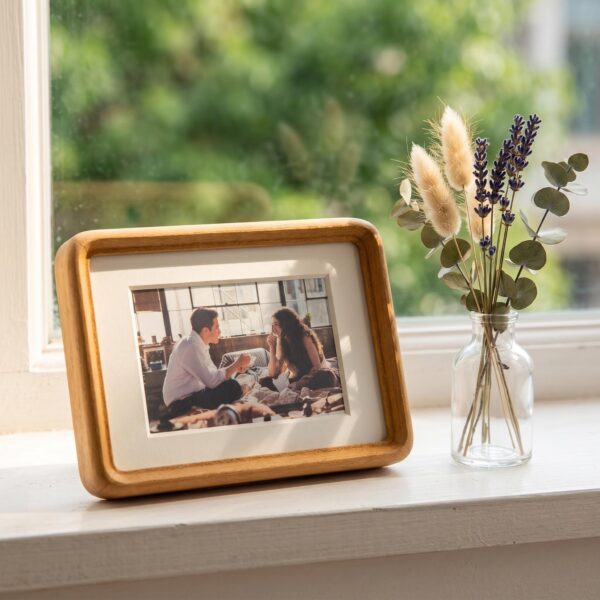 Haven Frame — Vintage Round Corner Solid Wood Frame