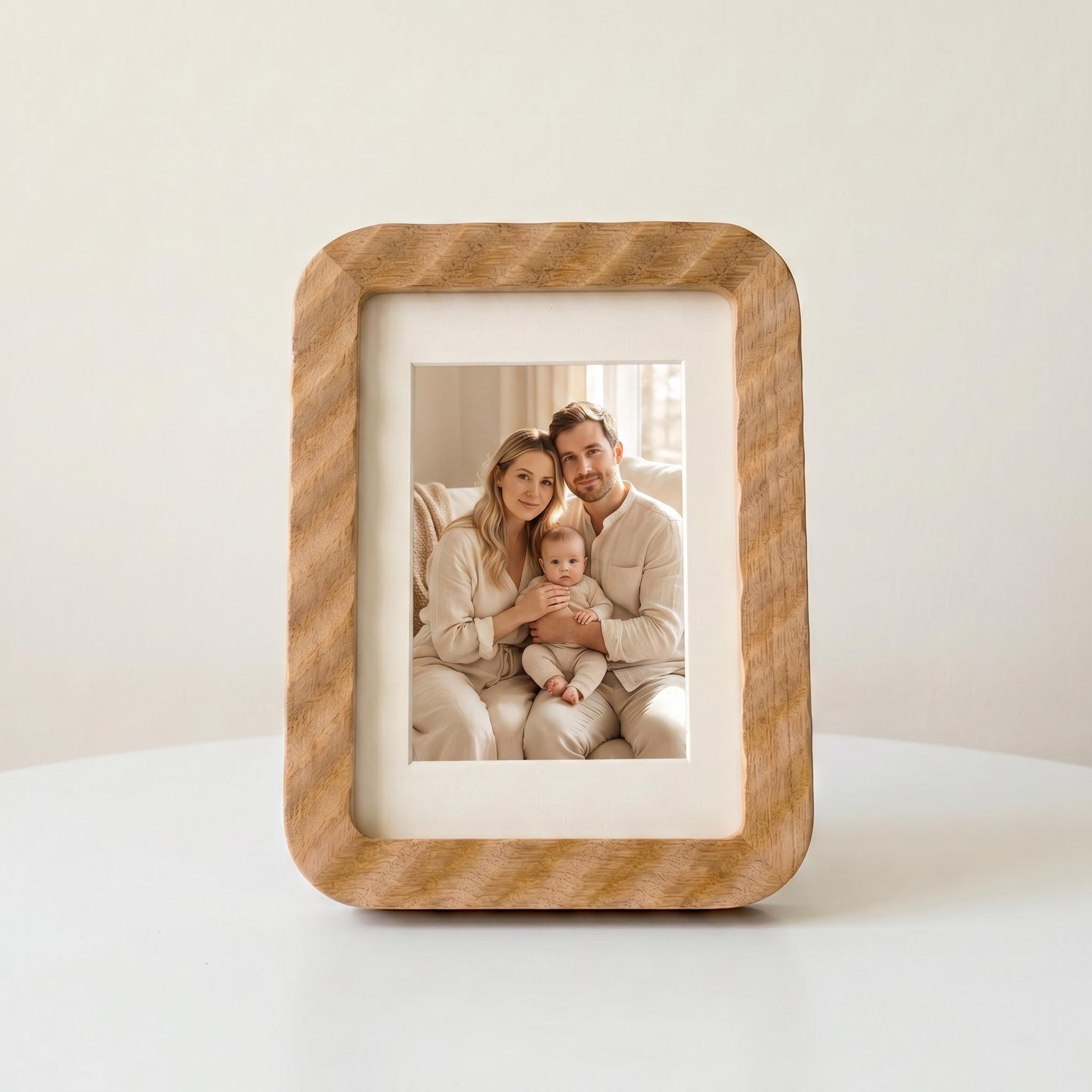 Twist Frame — Twisted Organic Solid Wood Picture Frame | HanSimon Twist Frame — Twisted Organic Solid Wood Picture Frame - Image 2