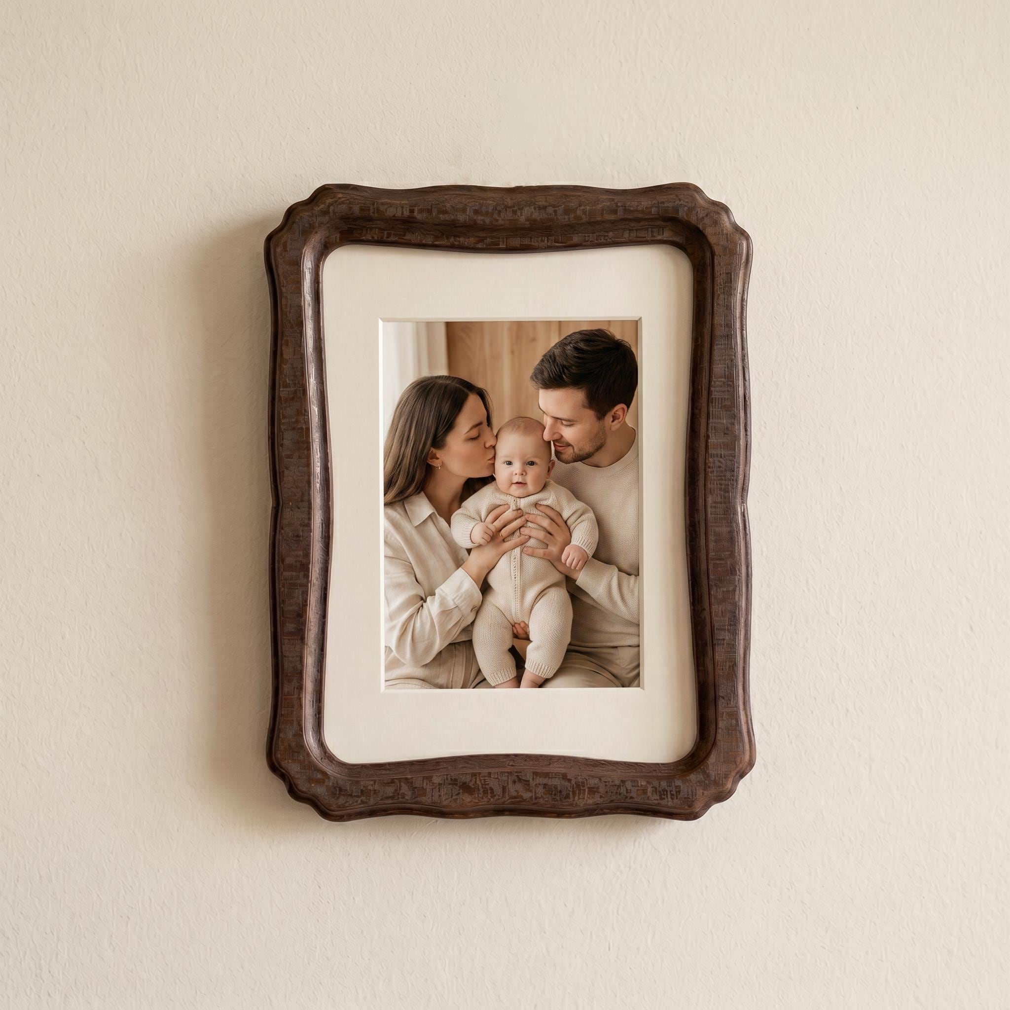 Grove Frame — Curvy Solid Wood Picture Frame | HanSimon Grove Frame — Curvy Solid Wood Picture Frame - Image 2