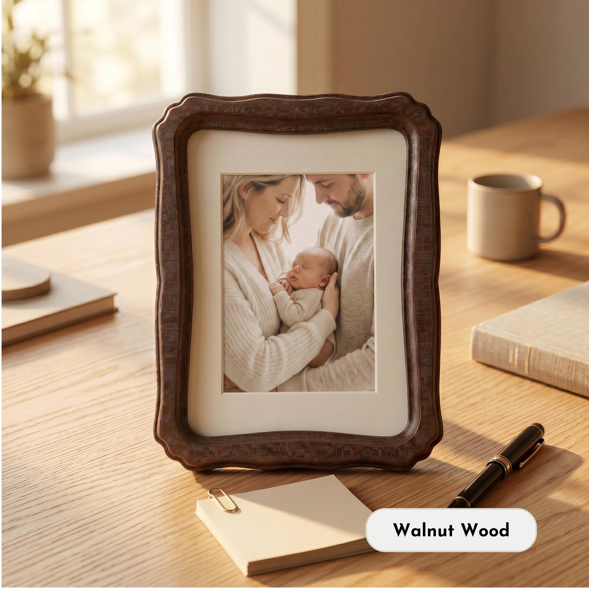 Grove Frame — Curvy Solid Wood Picture Frame | HanSimon Grove Frame — Curvy Solid Wood Picture Frame - Image 3