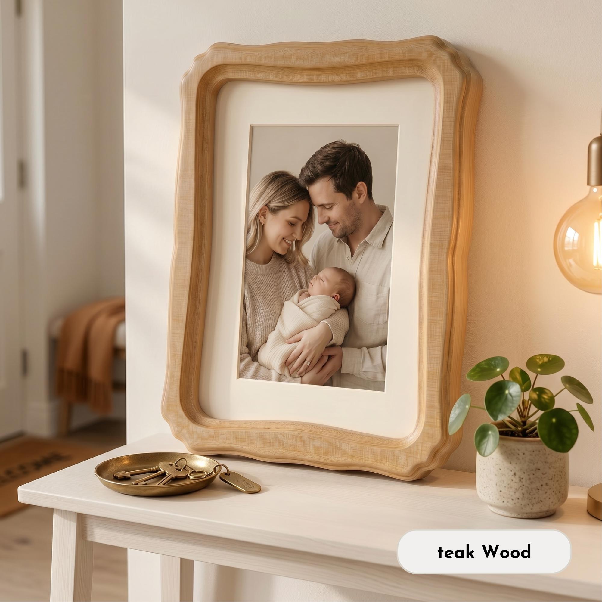 Grove Frame — Curvy Solid Wood Picture Frame | HanSimon Grove Frame — Curvy Solid Wood Picture Frame - Image 6