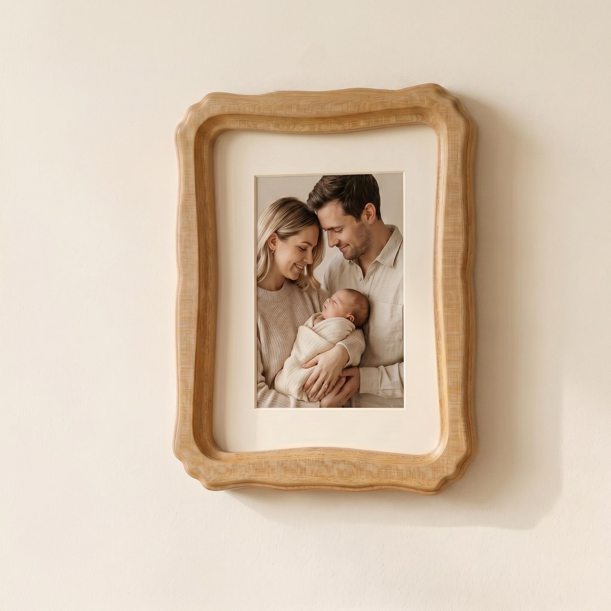 Grove Frame — Curvy Solid Wood Picture Frame | HanSimon Grove Frame — Curvy Solid Wood Picture Frame - Image 7