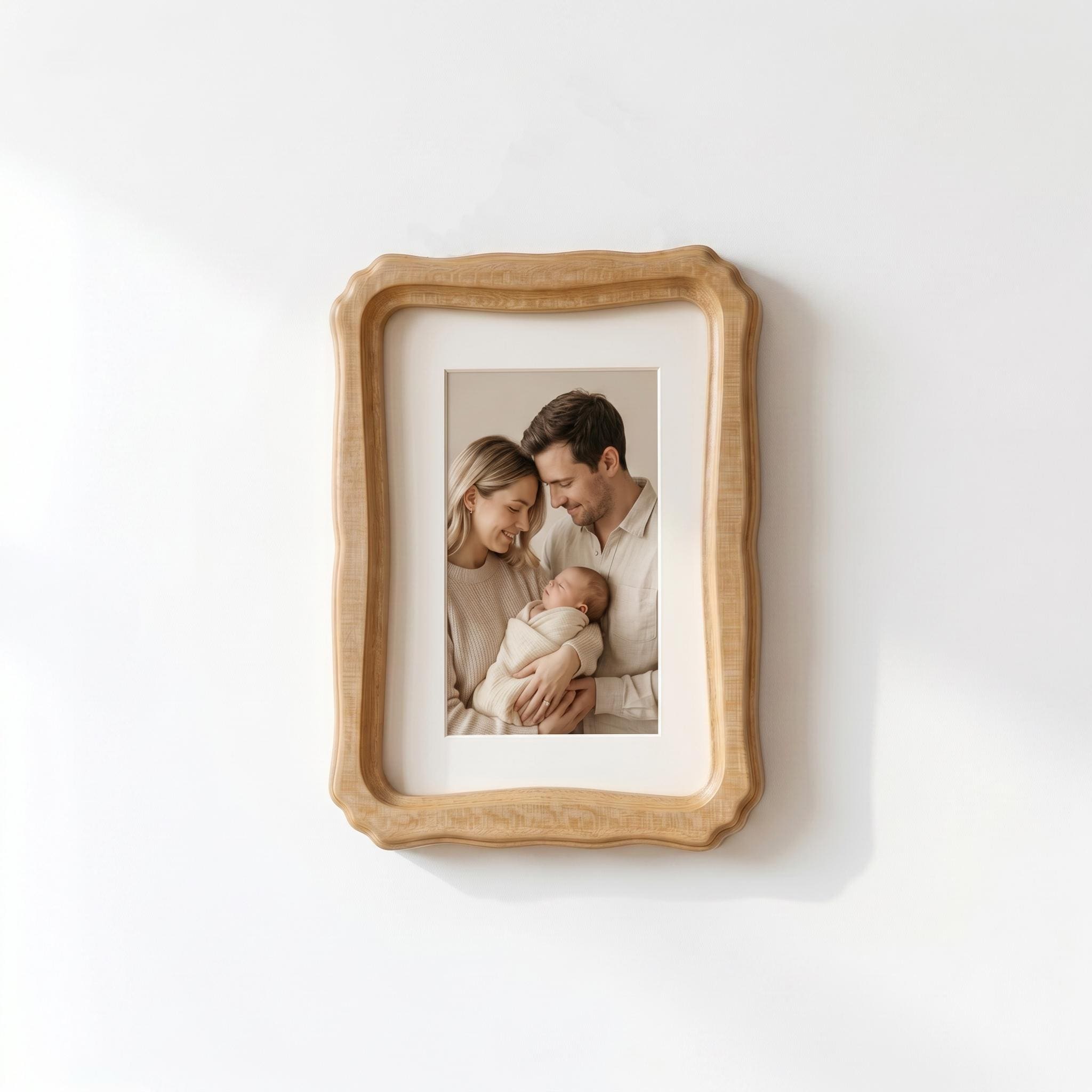 Grove Frame — Curvy Solid Wood Picture Frame | HanSimon Grove Frame — Curvy Solid Wood Picture Frame - Image 8