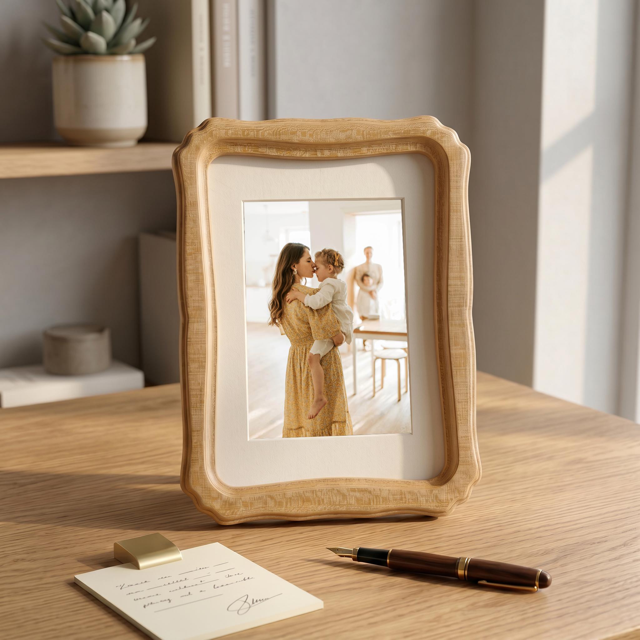 Grove Frame — Curvy Solid Wood Picture Frame | HanSimon Grove Frame — Curvy Solid Wood Picture Frame - Image 9