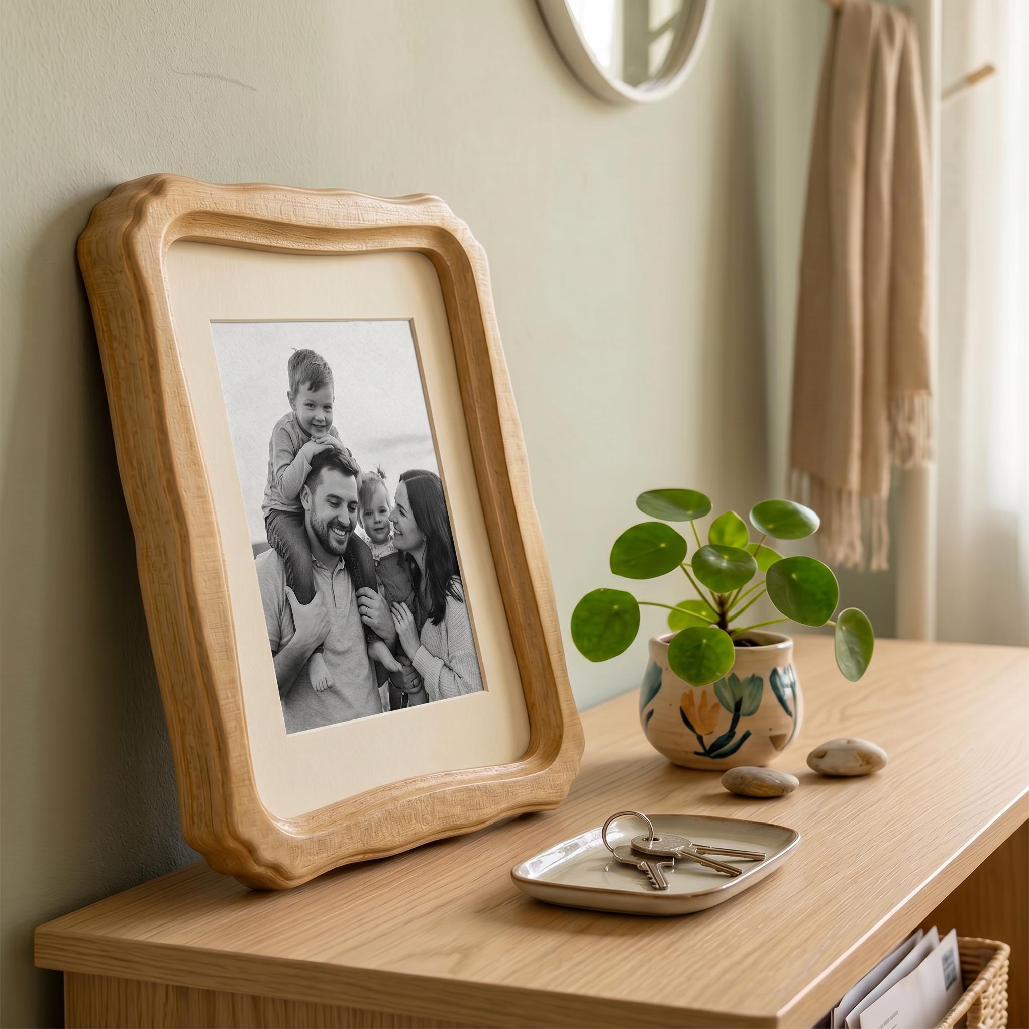 Grove Frame — Curvy Solid Wood Picture Frame | HanSimon Grove Frame — Curvy Solid Wood Picture Frame - Image 10