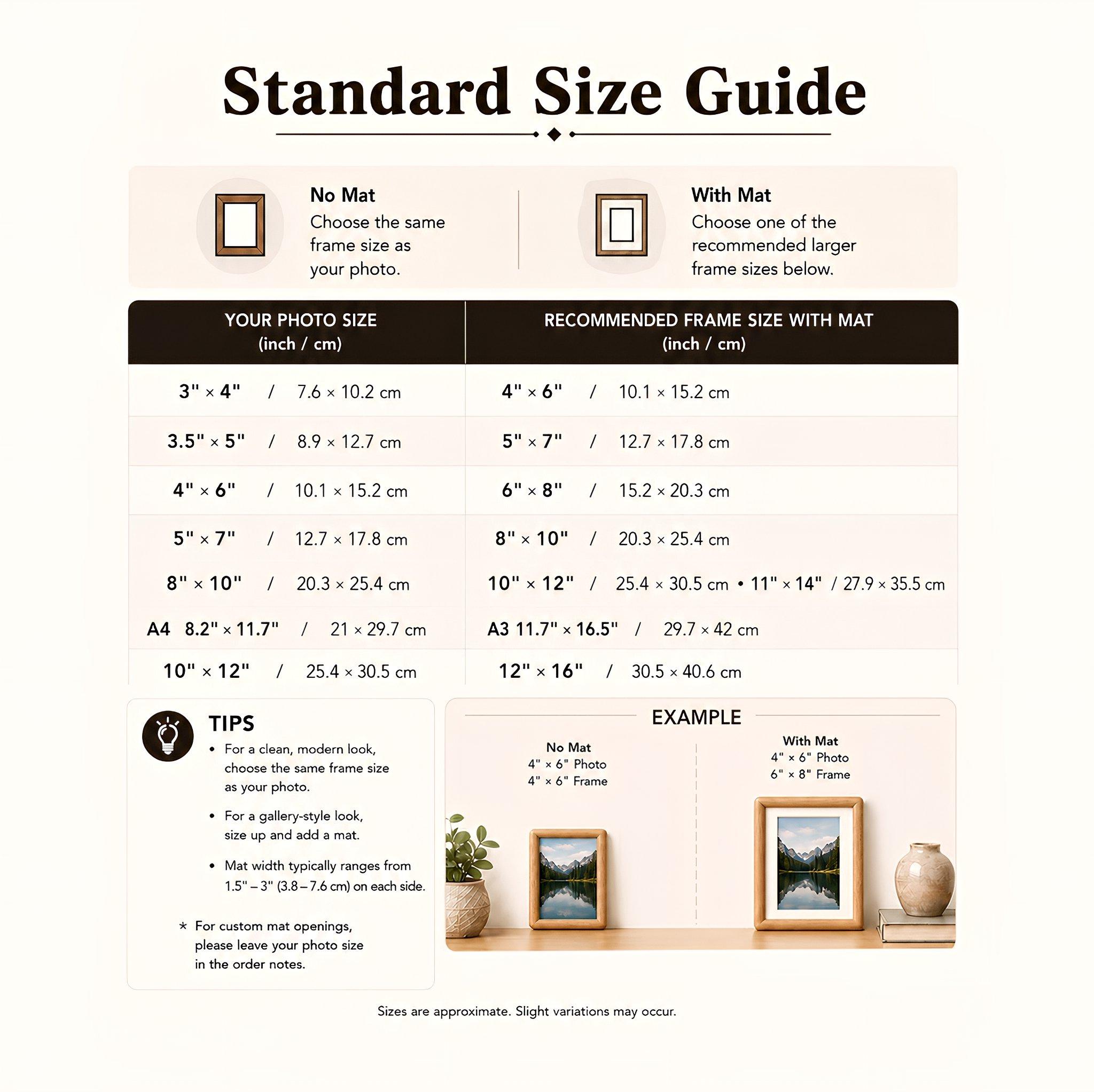 Cloud Frame — Rounded Solid Wood Picture Frame with Mat | HanSimon Cloud Frame — Rounded Solid Wood Picture Frame with Mat - Image 5